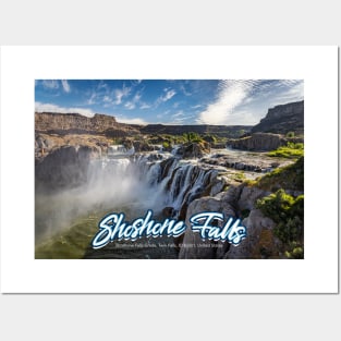 Shoshone Falls Idaho Posters and Art